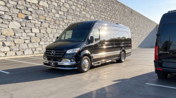 rancho cordova wedding sprinter van rental
