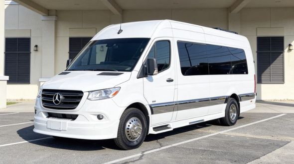 roseville wedding sprinter van rental