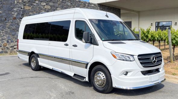 roseville wine tour sprinter van rental