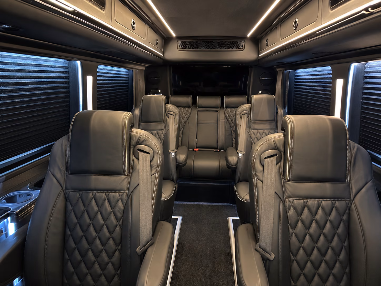 15 passenger sprinter van inside