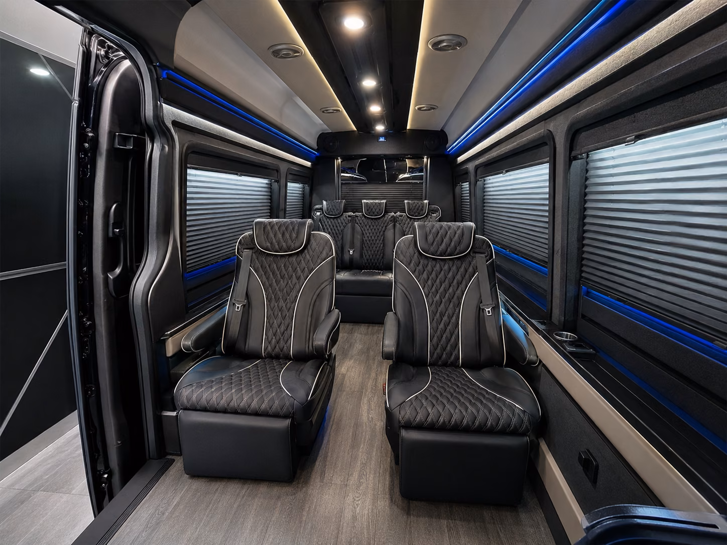8 passenger sprinter van interior