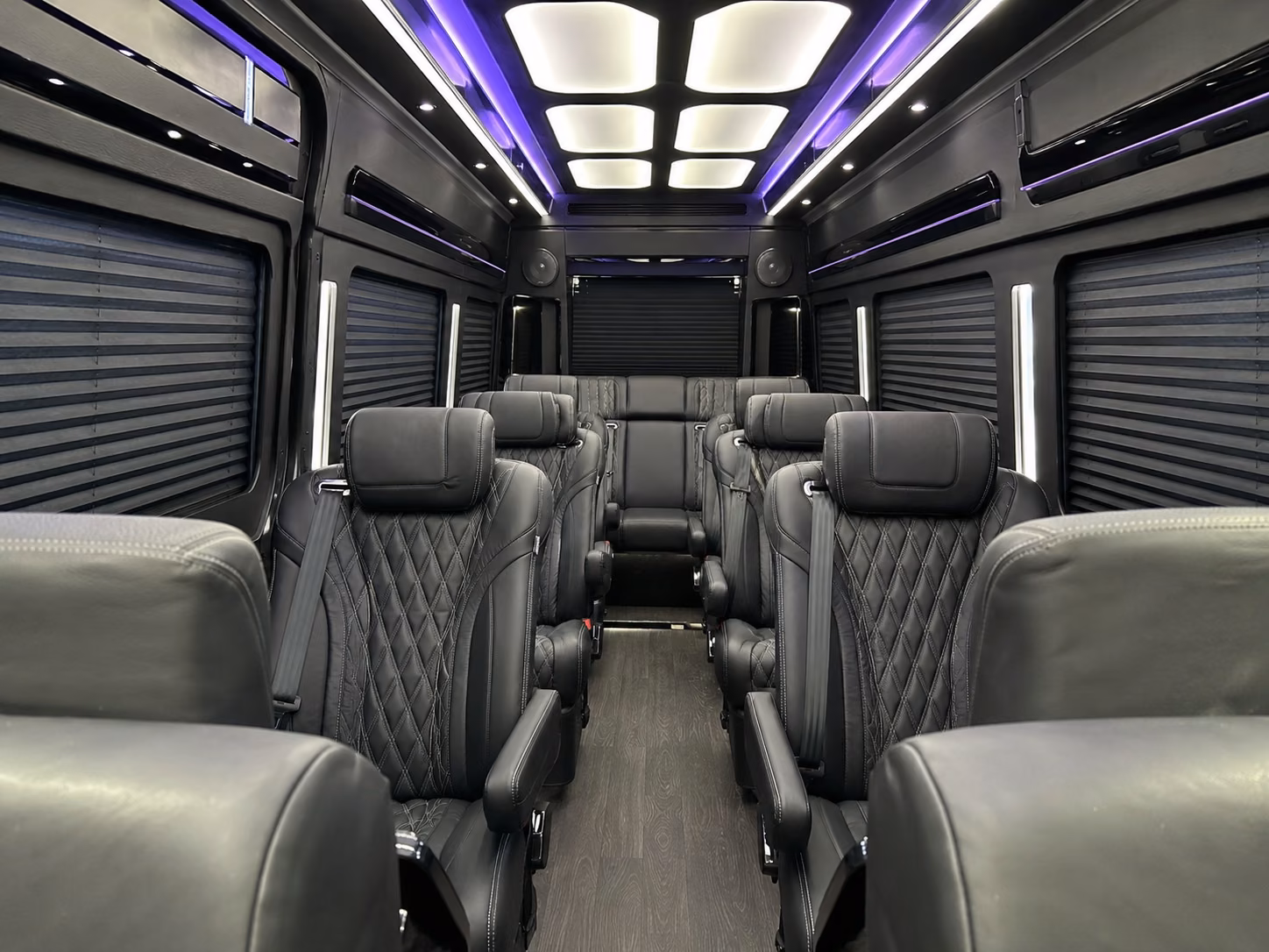 roseville 15 passenger sprinter van interior