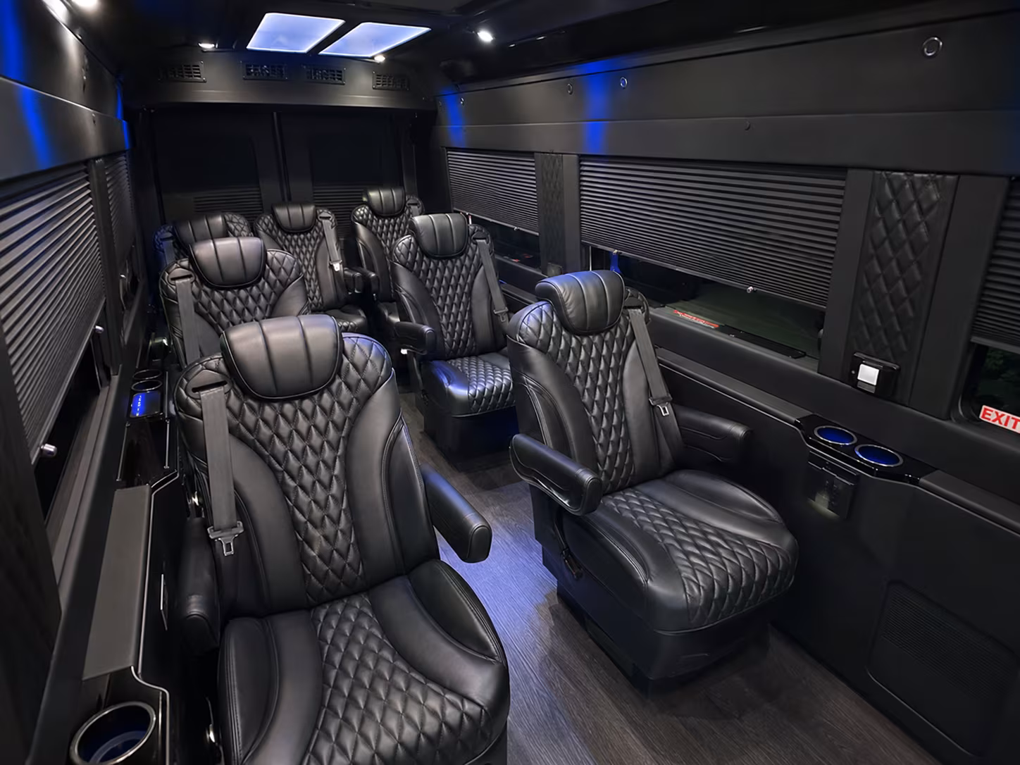 roseville 20 passenger sprinter van interior