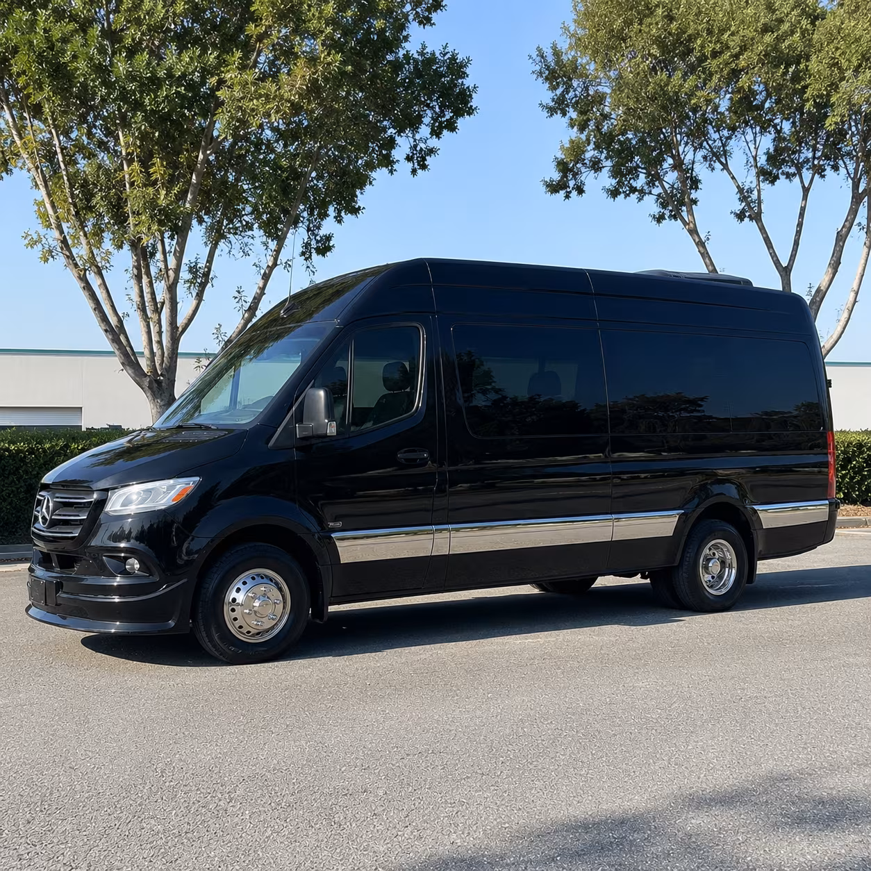 roseville corporate sprinter van service
