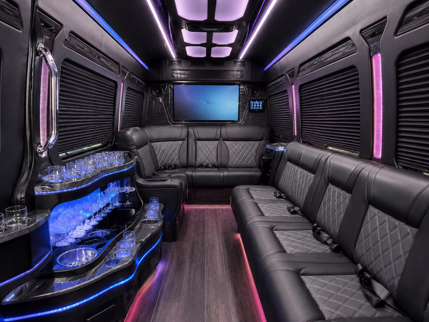 roseville employee shuttle van service