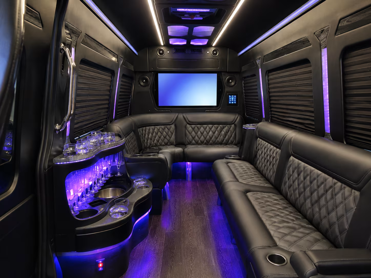 roseville sprinter limousine interior