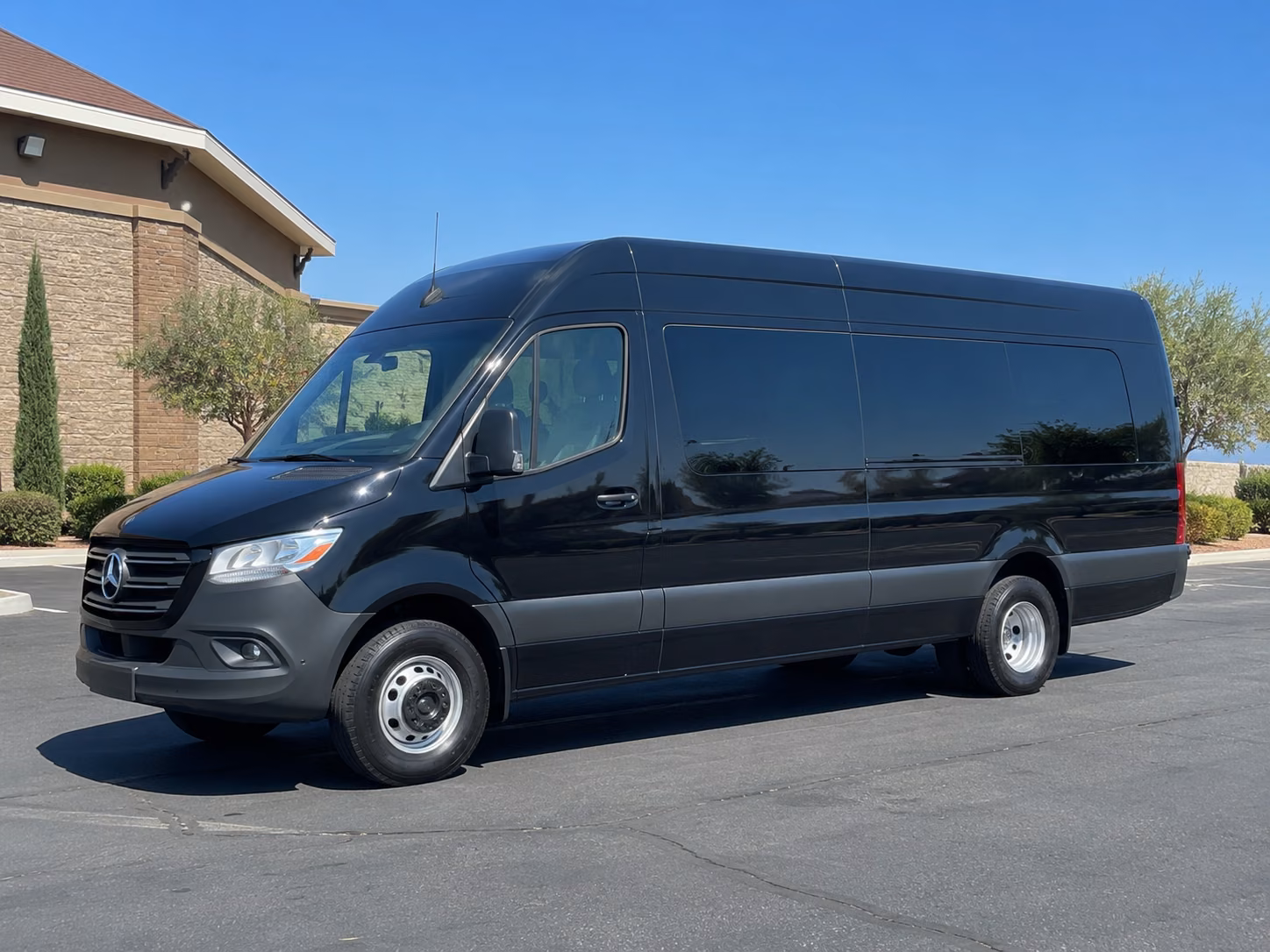 roseville wedding sprinter van rental