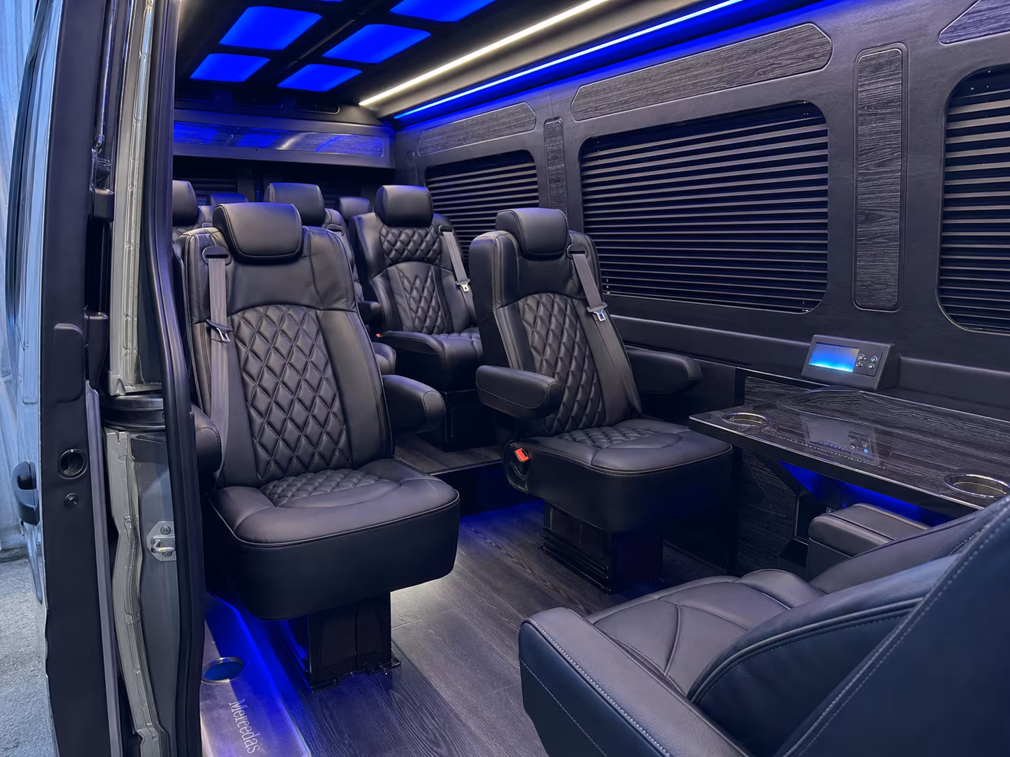sprinter van transportation for groups and events across roseville